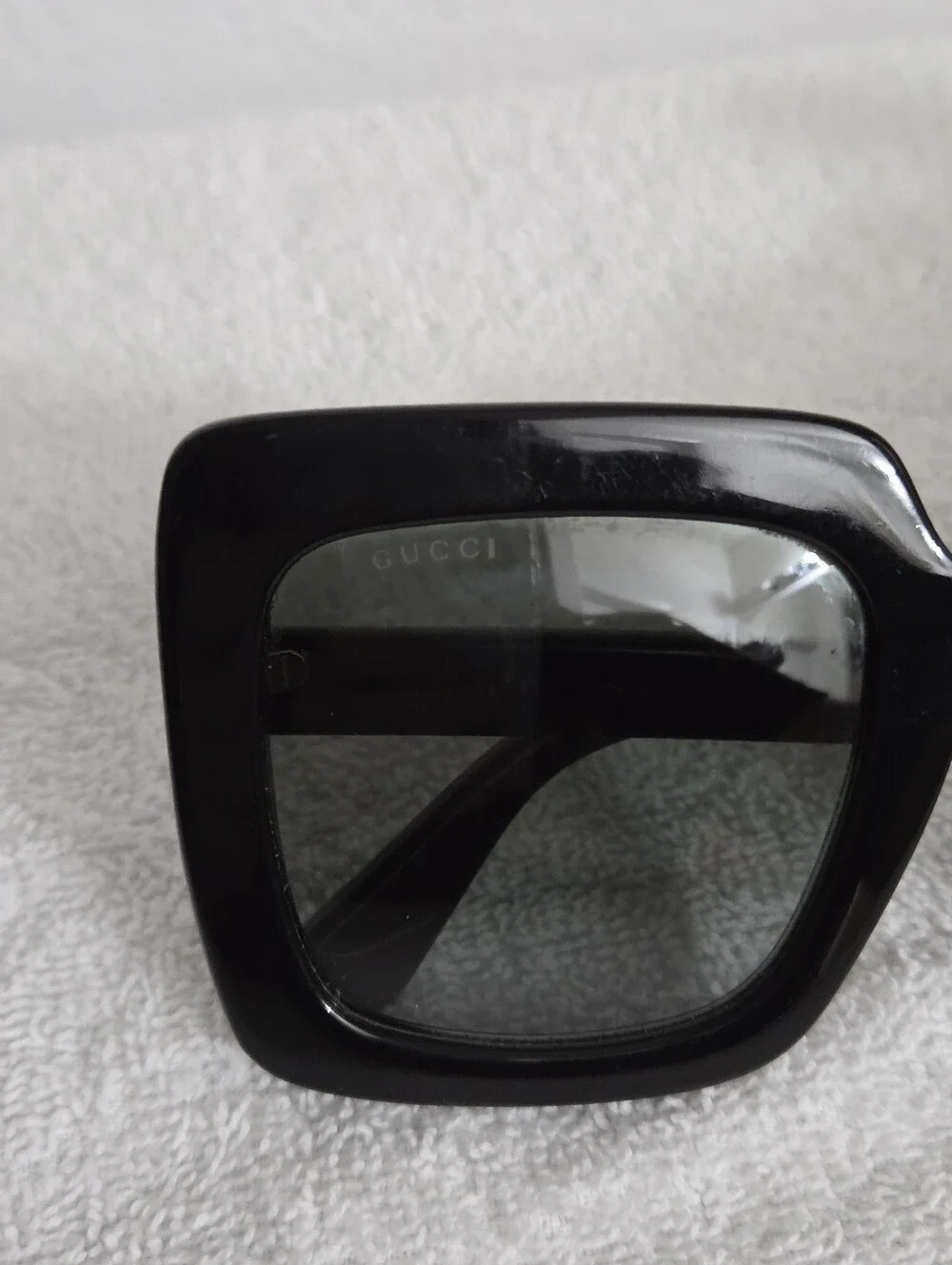 Gucci Black Oversized Square Sunglasses Women